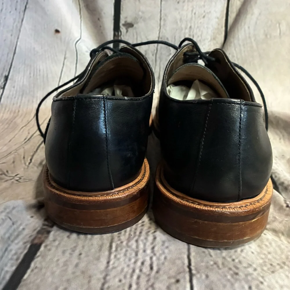 Gordon Rush Hester Black Leather Oxfords‎ Men’s Size 12 Lace Up Dress Shoes GUC